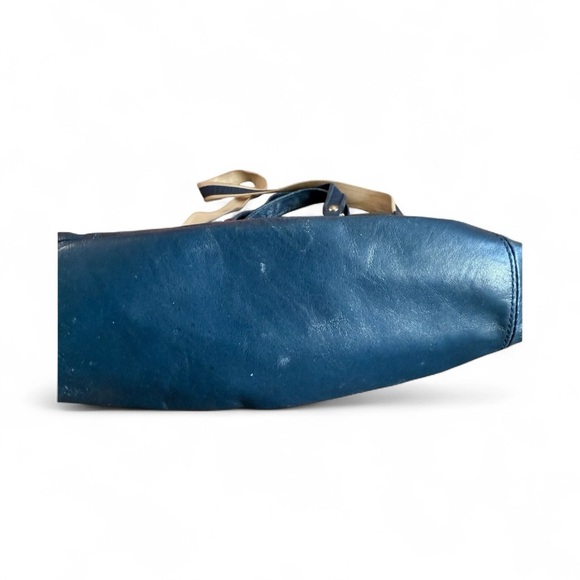 Vintage EUC Rare Coach Poppy Blue Shoulder Bag| Vintage Y2K Bag - Picture 6 of 16